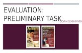 Evaluation for preliminary task
