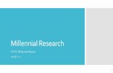 NVTC Millennial Board Research