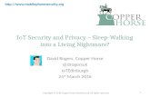 IoT Security and Privacy – Sleep-Walking into a Living Nightmare?