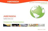 Abengoa in Mexico