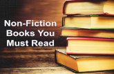 Non Fiction Books You Must Read - Todd Tomasella