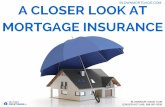 A closer look at mortgage insurance