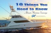 10 Things to Know About Marine Surveys