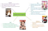 Strengths and weaknesses of music magazines