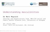 Matt maycock   understanding masculinity 26th jan 2016