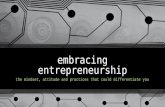 embracing entrepreneurship