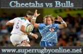 looking live rugby Bulls vs Cheetahs
