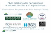 Wicked Problems and Multi-Stakeholder Partnerships