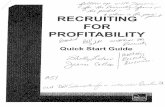 Recruiting for profitability