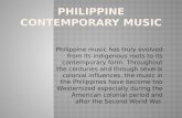 Philippine Contemporary Music