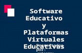 Software educativo y plataformas virtuales educativas
