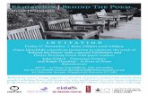 'Behind the poem...' exhibition event invite
