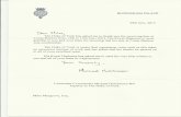 Letter of appreciation1 HRH Duke of York