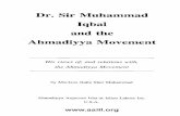 Dr. Sir Muhammad Iqbal and the Ahmadiyya Movement --  ...