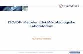 ISO/IDF- Metoder i det Mikrobiologiske Laboratorium