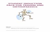 Trauma and orthopaedics - student information pack - UHS