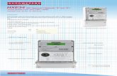Three phase Four wire kWh meter