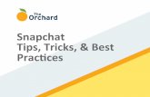 Snapchat Best Practices