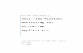 Senior Project Final Report - Real-Time Wireless Monitoring for Automotive Applications