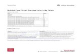Molded Case Circuit Breaker Selectivity Guide
