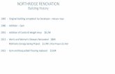 Northridge Renovation Update