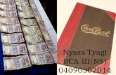 Nyasa ppt cash book