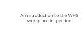 Workplace health and safety inspection form (self guided)