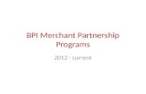 BPI Merchant Partnership Programs
