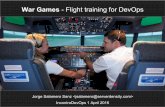Flight training for DevOps & HumanOps - IncontroDevOps 2016