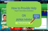 Provide help (Japan MMM)