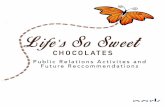Life's So Sweet Chocolates PR Lab Plan