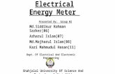 Electrical energy meter