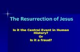 The Resurrection of Jesus: Power Point and Recording