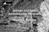 Adidas outdoor training presentation