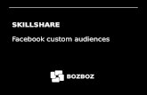 How to boost your Facebook marketing with custom audiences