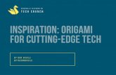 Inspiration: Origami For Cutting-Edge Technology by Don Basile