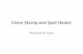 Clone stamp and spot healer