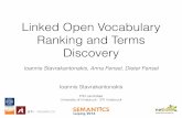 Linked Open Vocabulary Ranking and Terms Discovery