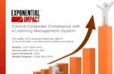 Corporate Compliance with an LMS