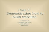 Demonstrating how to build websites