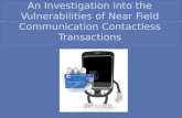 Investigation into NFC Contactless Transactions