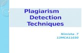 plagiarism detection tools and techniques