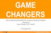 GAME CHANGERS: How are leading brands dealing with increasing marketing complexity?