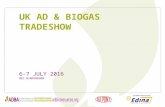 UK AD & Biogas 2016: Day One green seminar- 6 July