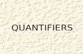 Quantifiers (1)