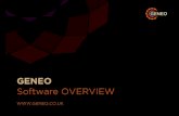 GENEO Software Overview 2015