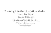 Breaking Into the Nonfiction Market: Step-by-Step