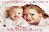 20 Breastfeeding Benefits for Mom and Baby