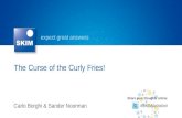 SKIMspiration London presentation: The curse of the curly fries: Determine your pricing, products, and options with Menu-Based Choice modeling