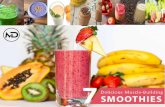 7 Delicious Muscle Building Smoothies